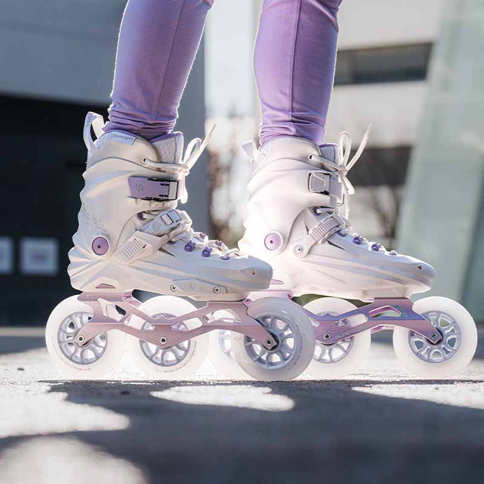 Flying Eagle X7T Reaver Tri Purple Skates - Inlinex