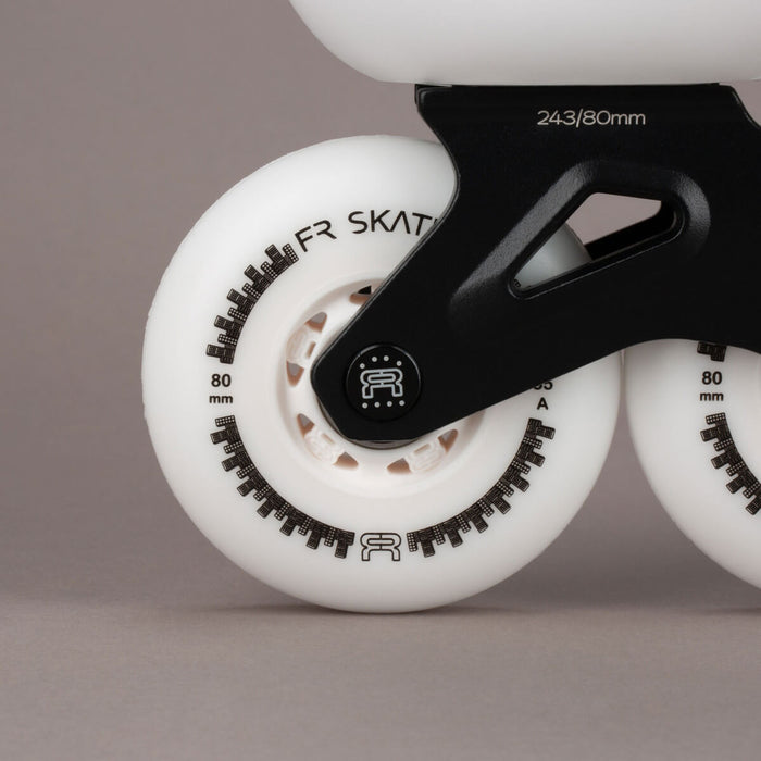 FR 3 80 White X3R Skates - Inlinex