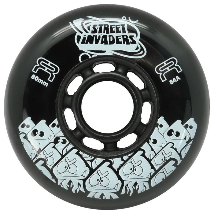 FR Street Invaders II 80mm/84A Wheels (Pack of 4)