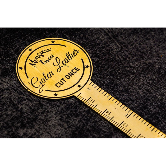 Galen Leather Brass Letter Opener | Atlas Stationers.