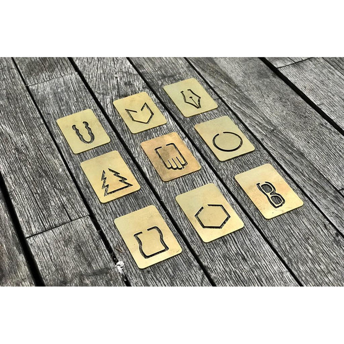 Galen Leather Brass Paper Clip | Atlas Stationers.