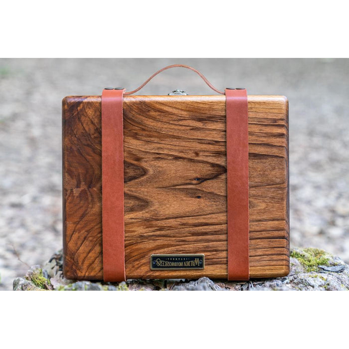 Galen Leather Carry-on Strap Kit for Writing Box | Atlas Stationers.