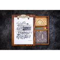 Galen Leather Wooden Sketchbox - Walnut | Atlas Stationers.