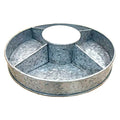 Galvanized Chip & Dip Tray