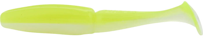 Gambler TZ Swimmer Paddle Tail Swimbait - 3 Inch - Chartreuse Shad