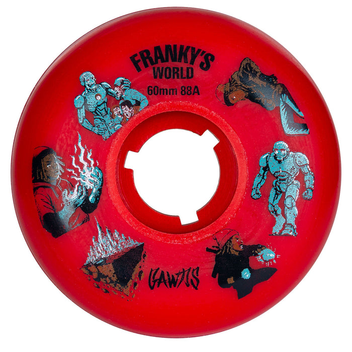 GAWDS Franky Morales Pro 60mm/88A Wheels (Pack of 4)