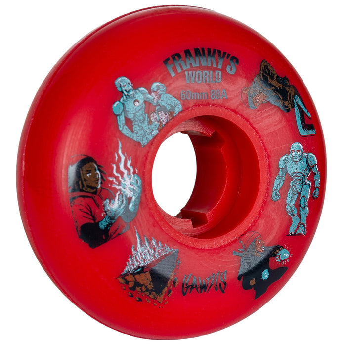 GAWDS Franky Morales Pro 60mm/88A Wheels (Pack of 4)
