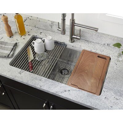 GIAGNI PALLAZIO 33” All-in-One Kitchen Workstation Sink---40% off
