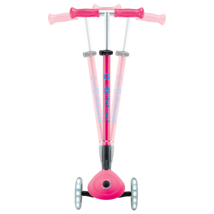 Globber Primo Foldable Plus Lights Kids Scooter - Inlinex