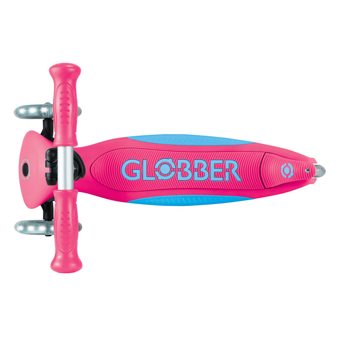 Globber Primo Foldable Plus Lights Kids Scooter - Inlinex