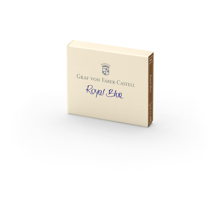 Graf von Faber-Castell Royal Blue - Ink Cartridges | Atlas Stationers.