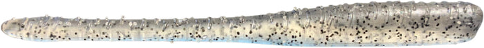 Great Lakes Finesse Drop Worm - 4 Inch Clear Shad