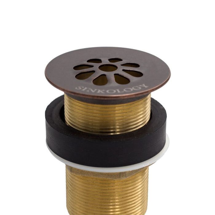 Grid Bath Drain – No Overflow