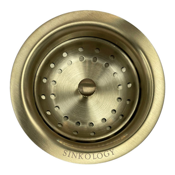 Heavy Duty 3.5″ Basket Strainer Drain with Post Style Basket