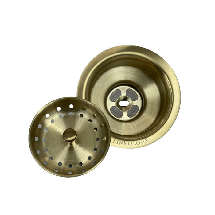 Heavy Duty 3.5″ Basket Strainer Drain with Post Style Basket
