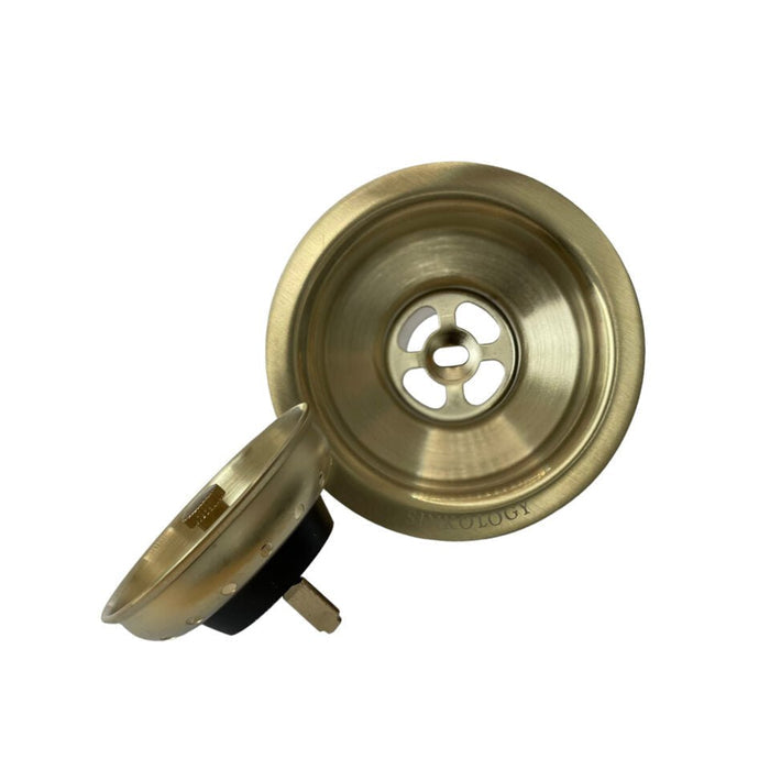 Heavy Duty 3.5″ Basket Strainer Drain with Post Style Basket