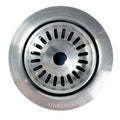 Heavy Duty 3.5″ Disposal Flange Drain with Strainer