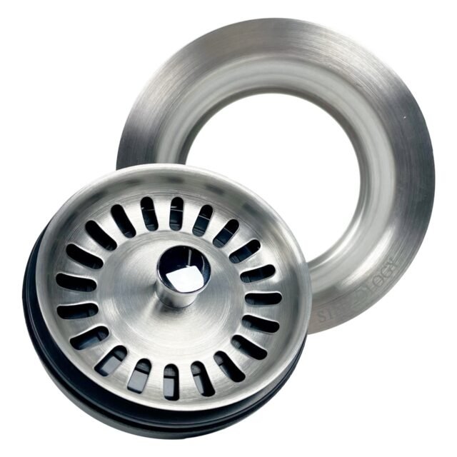 Heavy Duty 3.5″ Disposal Flange Drain with Strainer