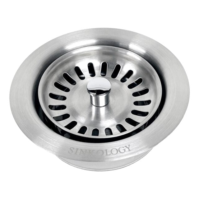 Heavy Duty 3.5″ Disposal Flange Drain with Strainer