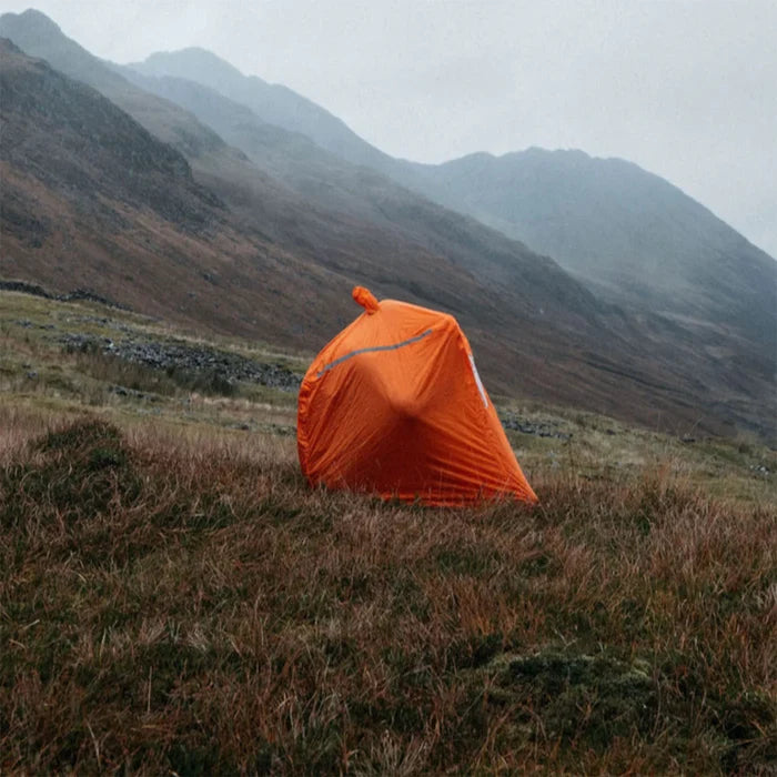 Highlander 1 Person Storm Vault Survival Shelter - Orange