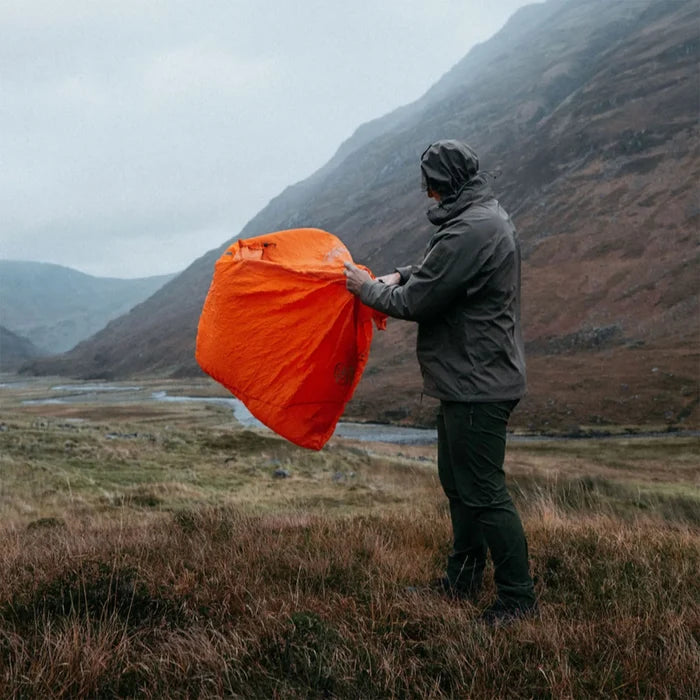 Highlander 2-3 Person Storm Vault Survival Shelter - Orange