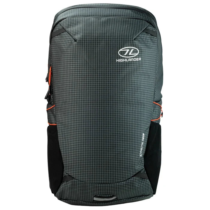 Highlander Kynetik Backpack - 25 Litre Black