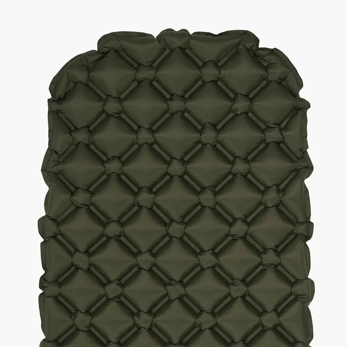 Highlander NAP-PAK Inflatable Camping Sleeping mat - Green