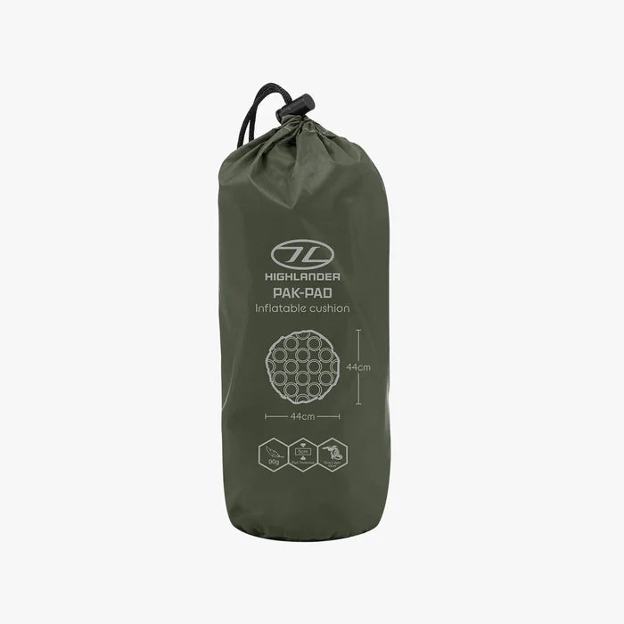 Highlander Pak-Pad Trekking Air Seat - Olive