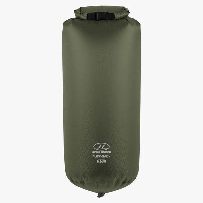 Highlander Puff Sack Inflation Drybag - Olive