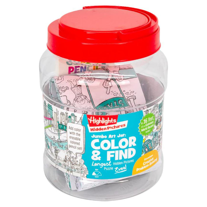 Highlights Jumbo Art Jar: Color & Find