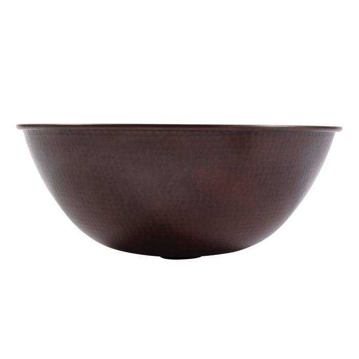 Hubble 14" Vessel Bathroom Sink in Aged Copper