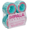 Impala 4 Pack Aqua Quad Wheels - Inlinex