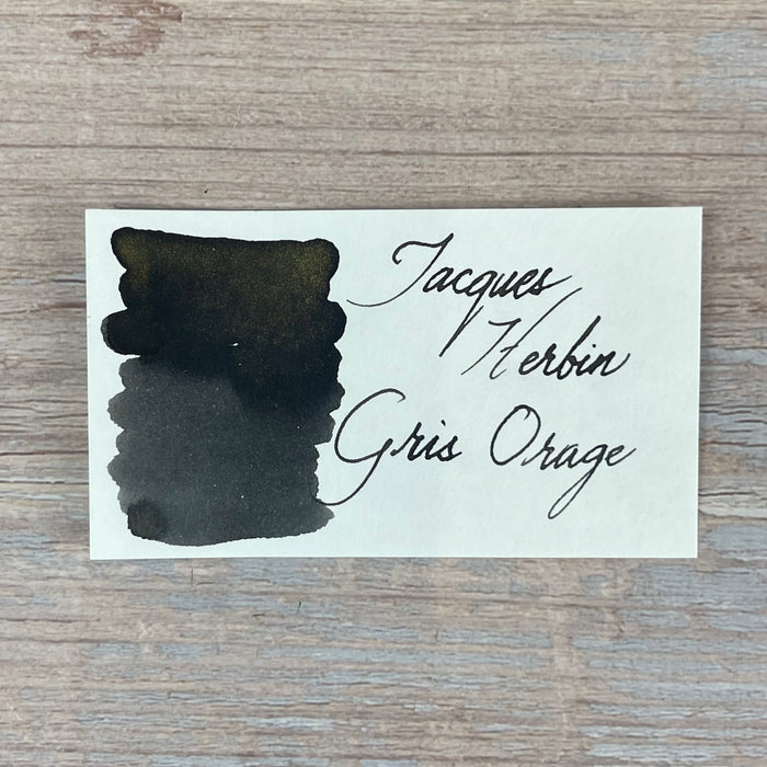 Jacques Herbin 1670 Ink - Gris Orage - 50ml Bottled Ink