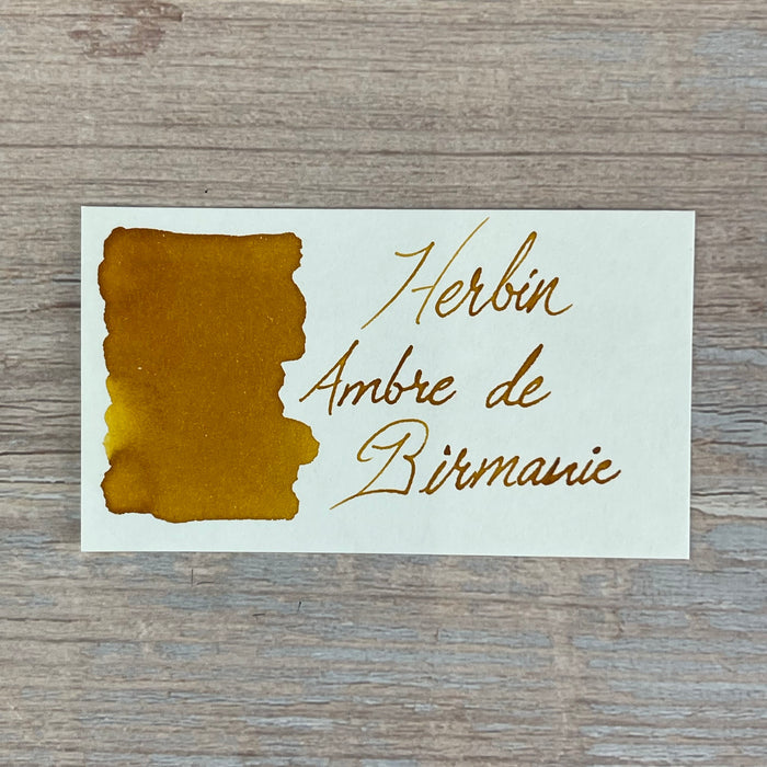 Jacques Herbin Ambre de Birmanie - 30ml Bottled Ink