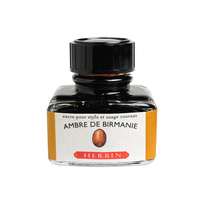 Herbin Ink - Ambre de Birmanie - 30ml Bottled Ink | Atlas Stationers.