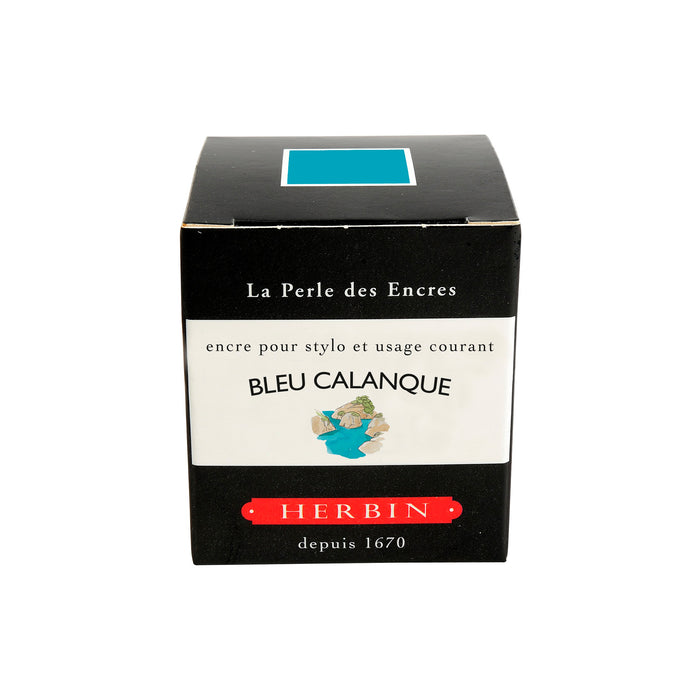 Herbin Ink - Bleu Calanque - 30ml Bottled Ink | Atlas Stationers.