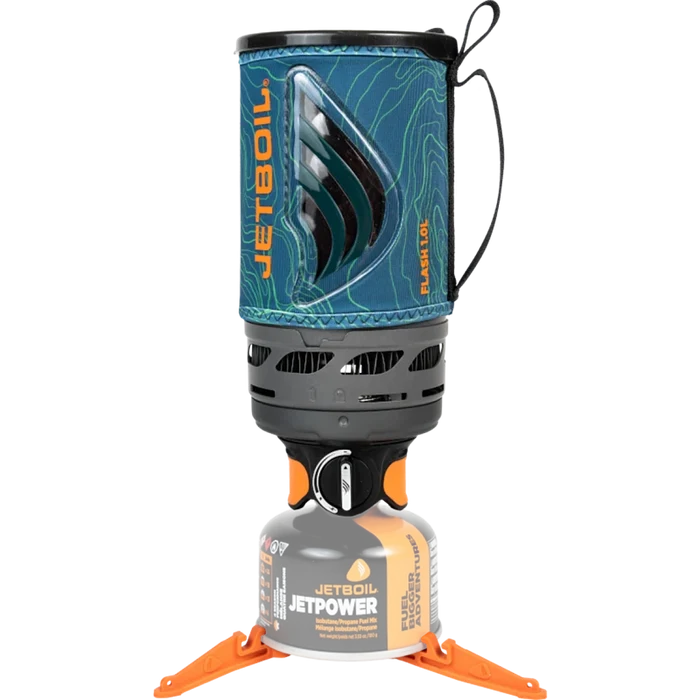 Jetboil Flash 1.0L Fast Boil System - Ocean Topo