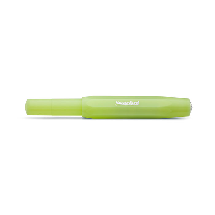 Kaweco Frosted Sport Fountain Pen - Lime | Atlas Stationers.