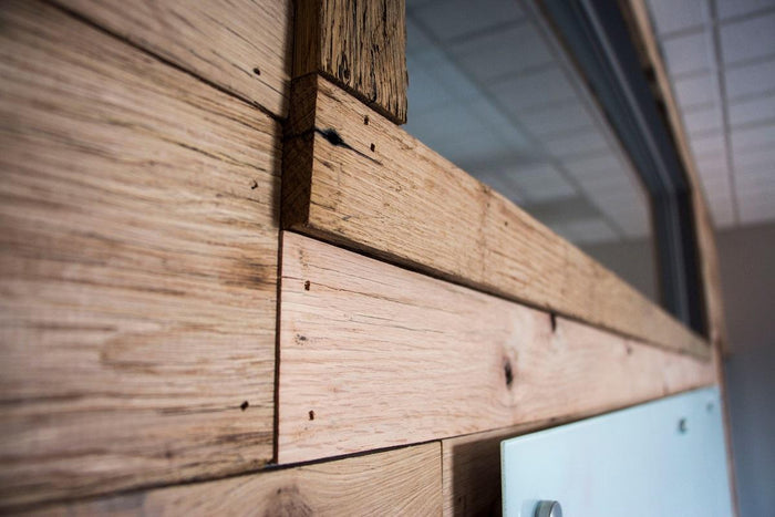Kentucky Derby Reclaimed Wood Wall Panels Clean Face