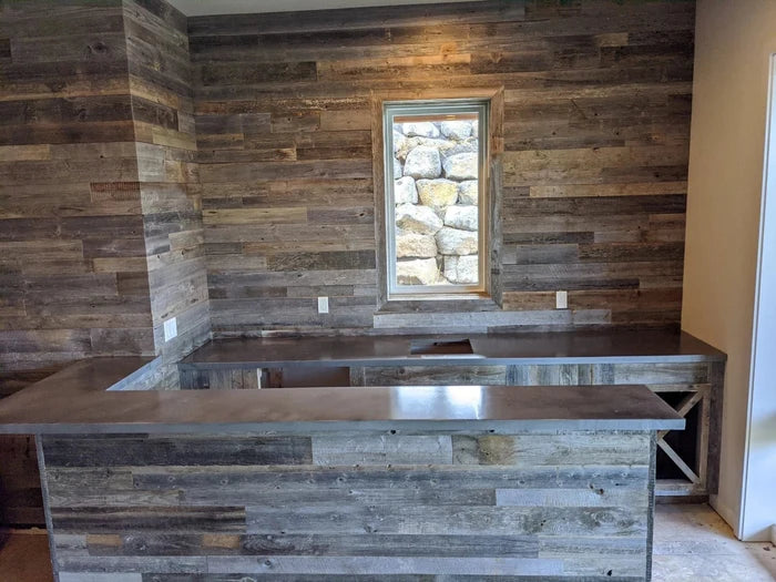 Kentucky Derby Reclaimed Wood Wall Panels Whitewash