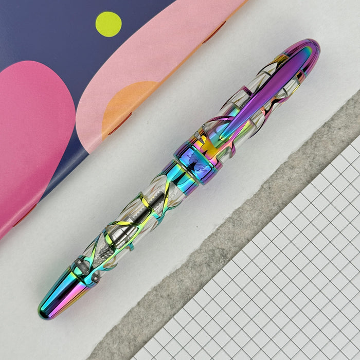Laban Skeleton Fountain Pen - Rainbow