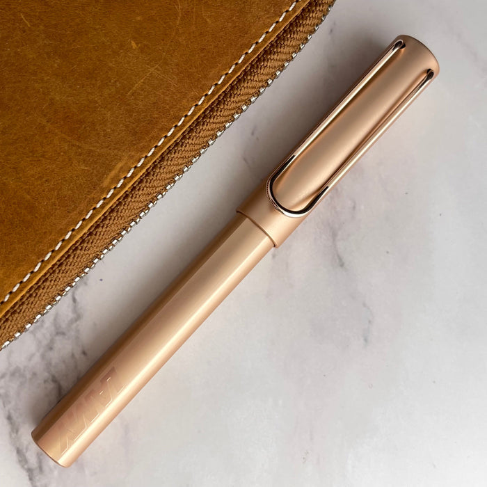 Lamy LX Rollerball Pen - Rose Gold