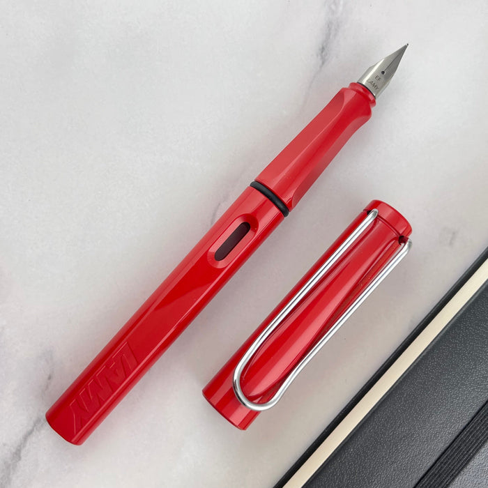 Lamy Safari Fountain Pen - Red