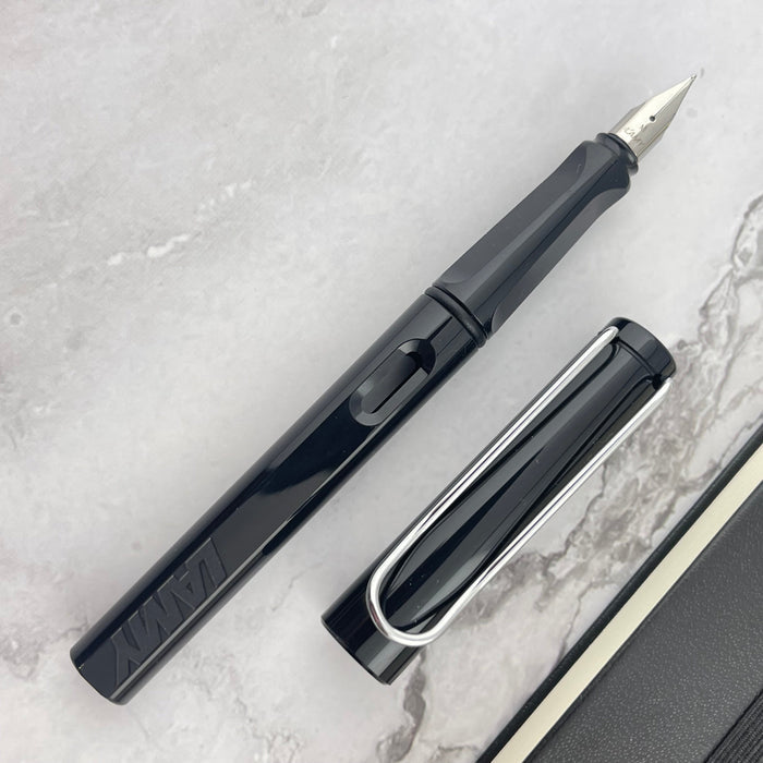 Lamy Safari Fountain Pen - Shiny Black