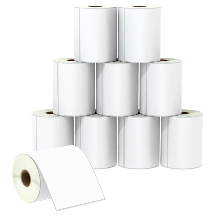 Zebra 4" x 6.5" Large Shipping Labels & Multipurpose Direct Thermal Labels