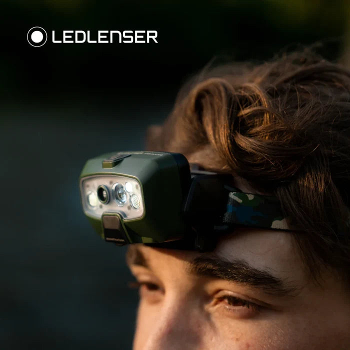 LEDLenser HF8R CORE RGB Rechargeable Head Torch - Camo