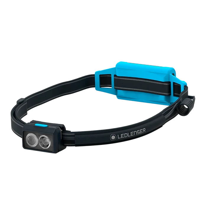 LEDLenser NEO5R Running Head Torch with Chest Strap - Blue