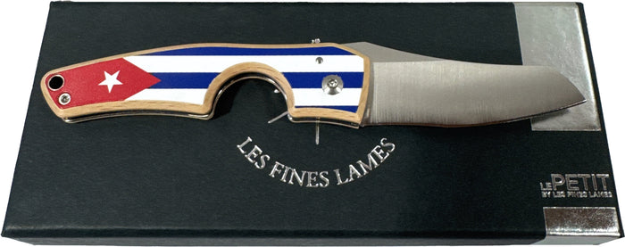 Les Fines Lames Cigar Knife Cuba Flag Light