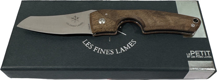 Les Fines Lames Cigar Knife Gunstock Walnut Burl