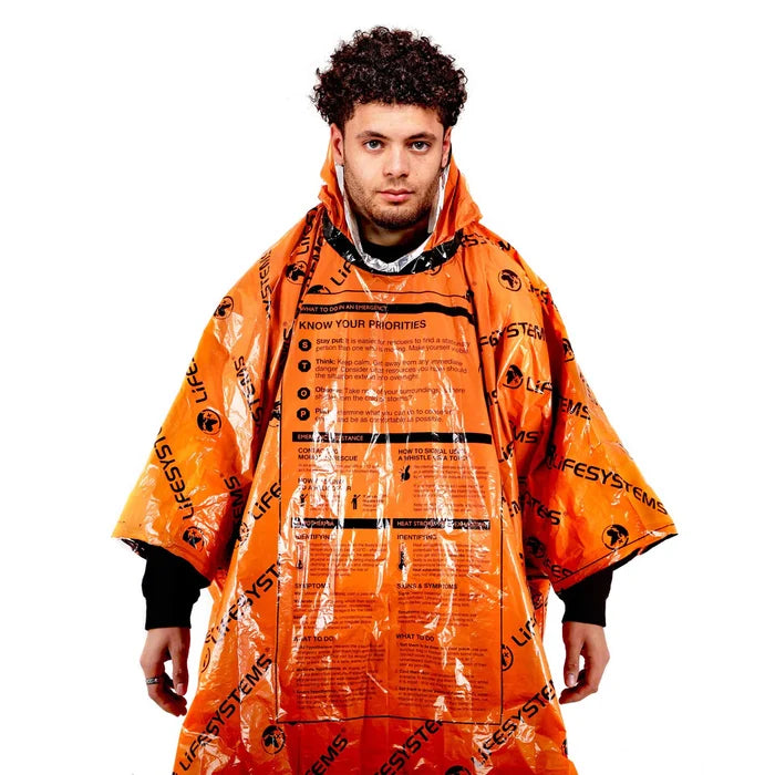 Lifesystems Heatshield Emergency Poncho - Orange